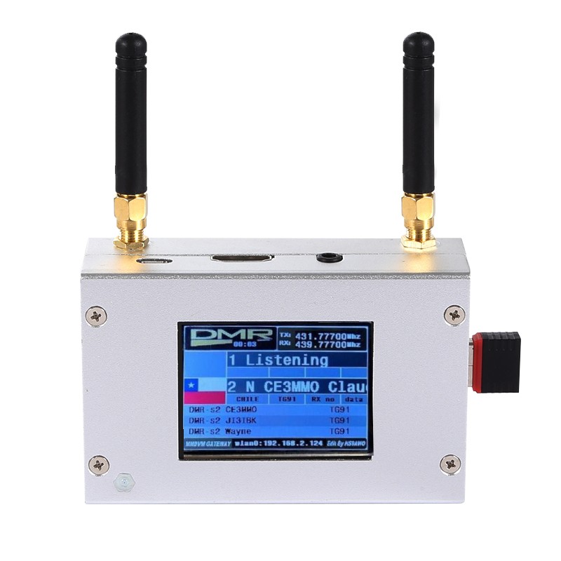Topdon Tc001 Thermal Camera - Duplex MMDVM Hotspot mit Aluminiumlegierungsgehäuse, Farbdisplay,