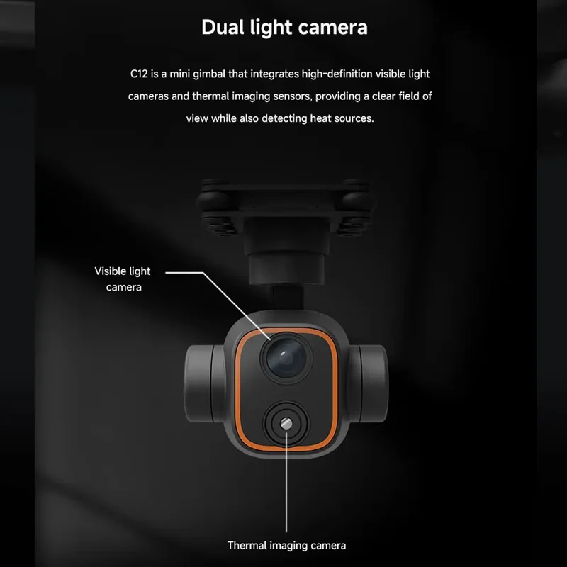 Skydroid C12 2K HD Wärmebildka – Thermal Imager Drone Gimbal Bewertung und Preis